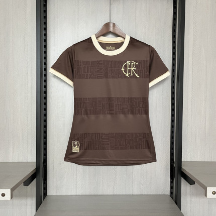 CAMISETA CR FLAMENGO PRÉ JOGO 24/25 FEMININA