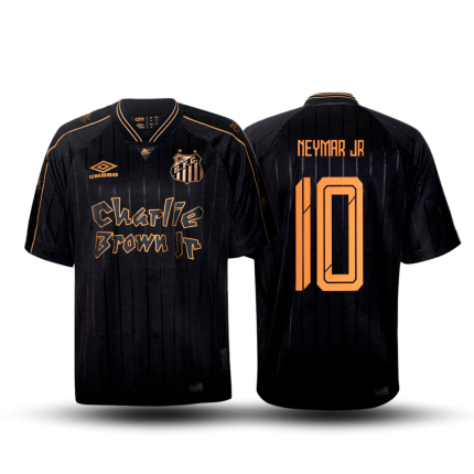 CAMISETA SANTOS FC/CHARLIE BROWN JR/NEYMAR JR 2025